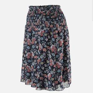 Cabi 5184 Flirt Skirt Small Floral NWOT